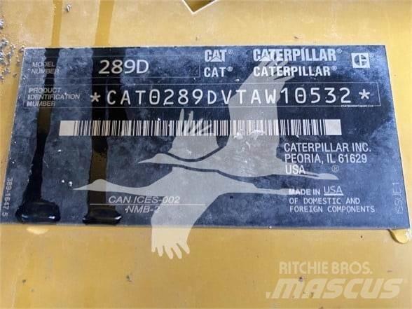 CAT 289D Skid steer mini nakladalci