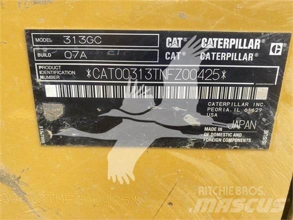 CAT 313GC Bagri goseničarji