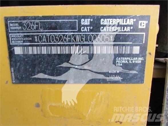 CAT 326FL Bagri goseničarji