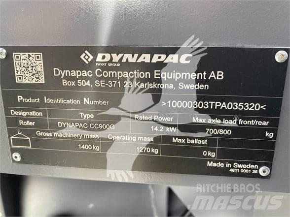 Dynapac CC900G Enojni valjarji