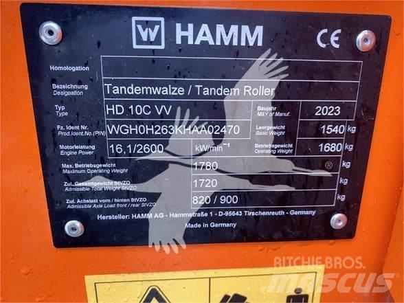 Hamm HD10CVV Enojni valjarji