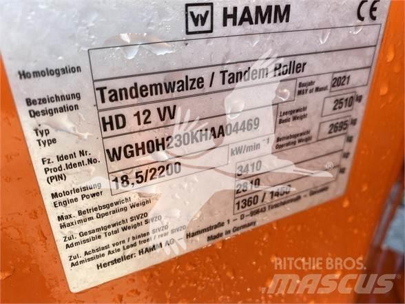 Hamm HD12VV Enojni valjarji