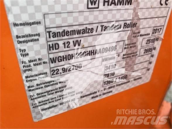 Hamm HD12VV Enojni valjarji