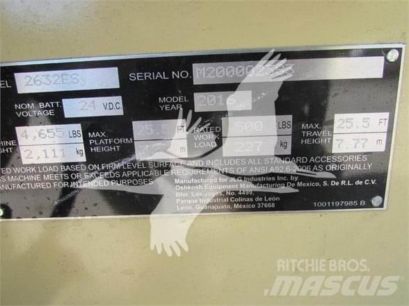 JLG 2632ES Škarjaste dvižne ploščadi