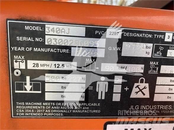JLG 340AJ Zglobne dvižne ploščadi