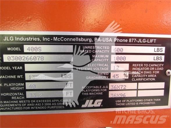 JLG 400S Teleskopske dvižne ploščadi