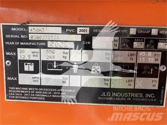 JLG 450AJ Zglobne dvižne ploščadi