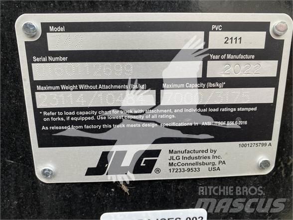 JLG 742 Teleskopski viličarji