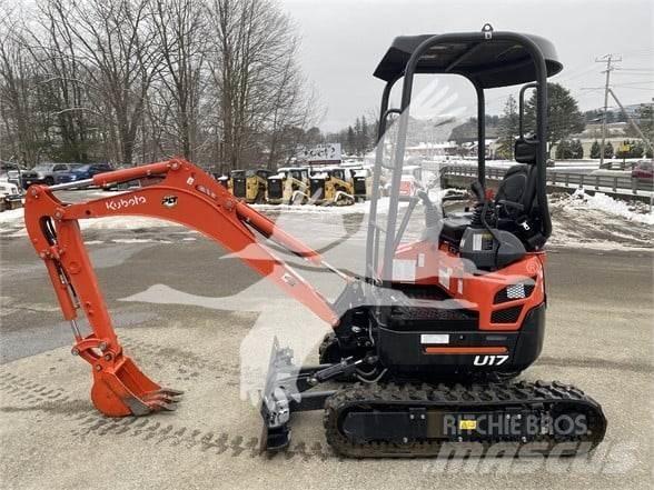 Kubota U17 Mini bagri <7t