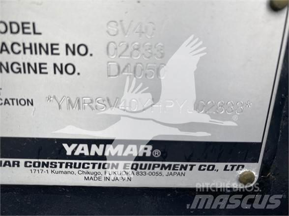 Yanmar SV40 Mini bagri <7t