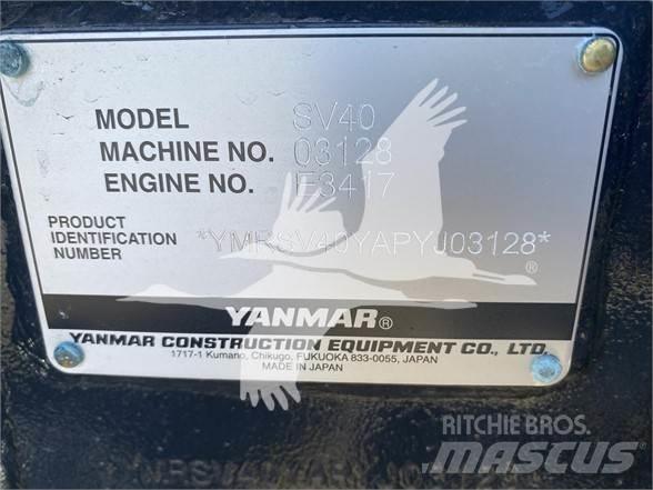 Yanmar SV40 Mini bagri <7t