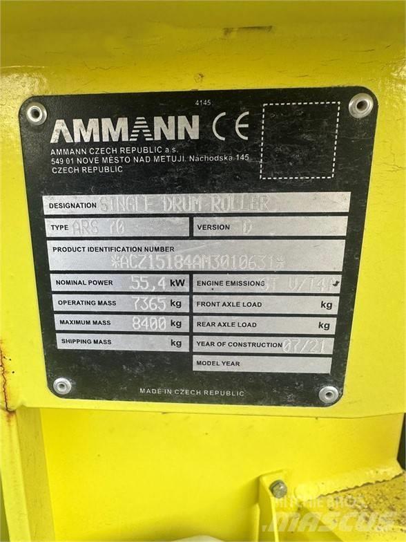Ammann ARS70 Enojni valjarji