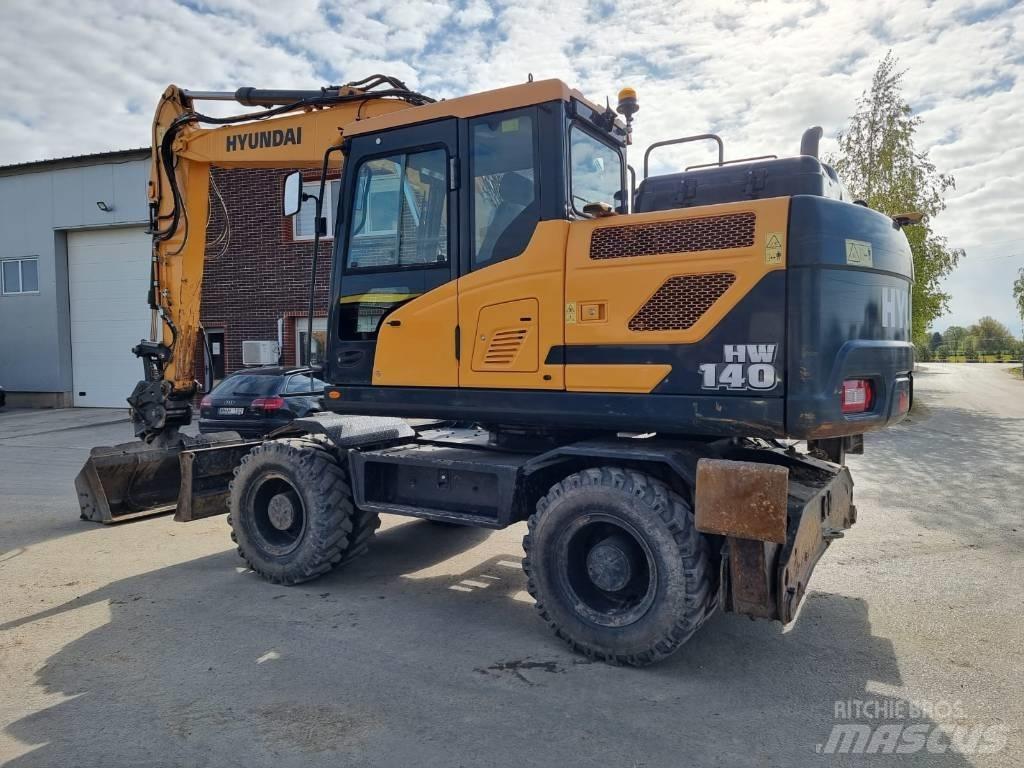 Hyundai HW 140 Bagri na kolesih
