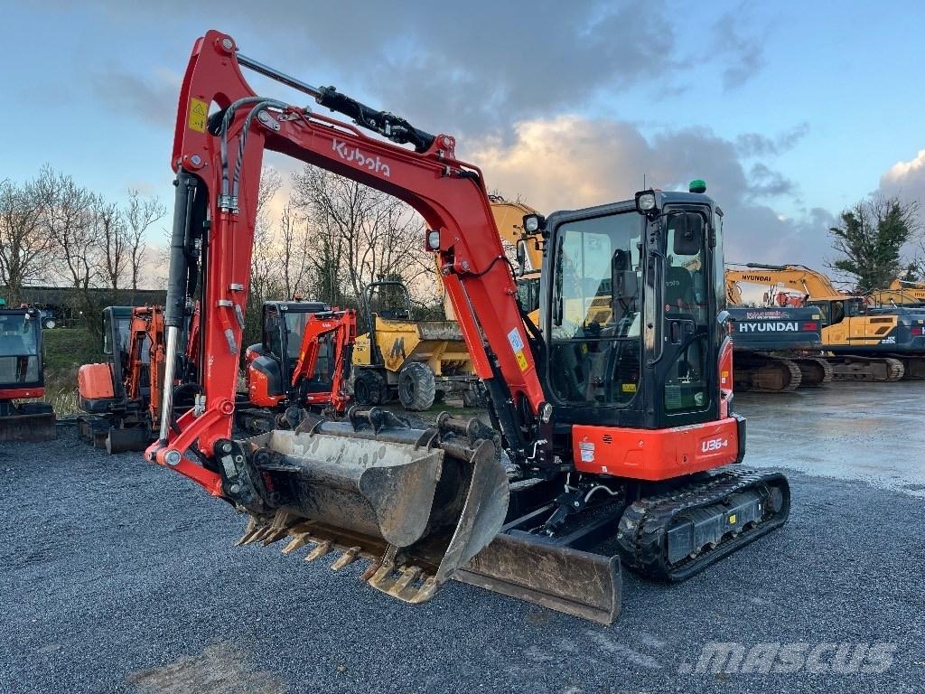 Kubota U 36-4 Mini bagri <7t