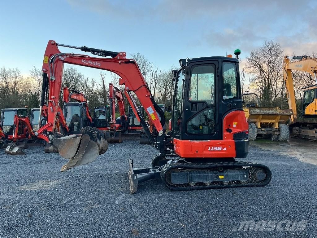 Kubota U 36-4 Mini bagri <7t