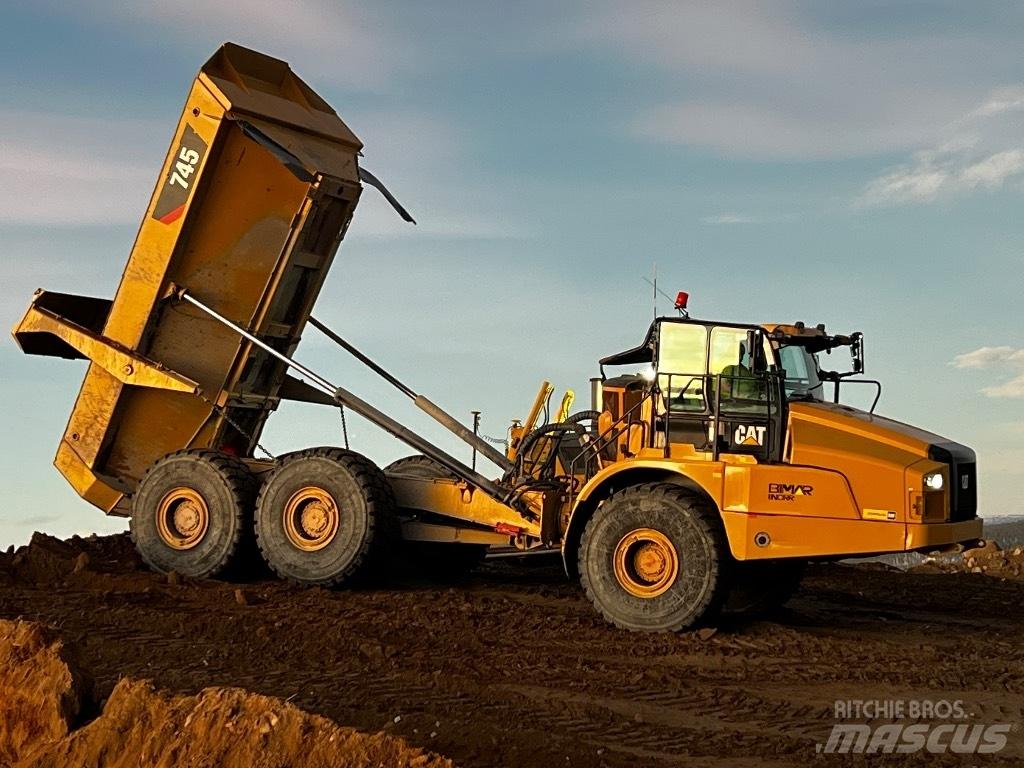 CAT 745 Zglobni demperji