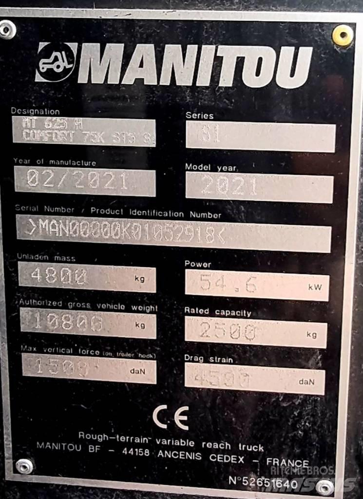Manitou MT 625 H      (09) Teleskopski viličarji
