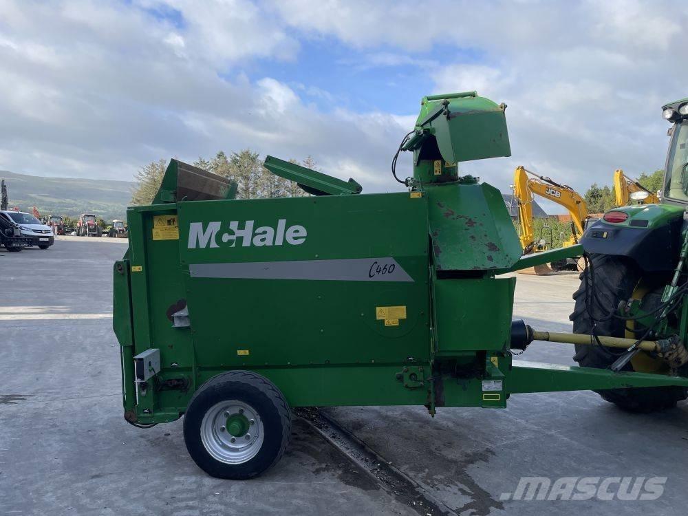 McHale C 460 Rezač za bale, oprema za rezanje in odvijanje bal