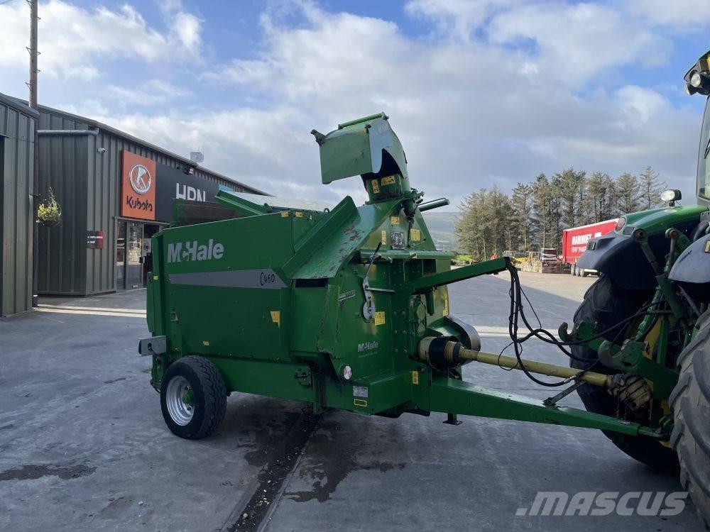 McHale C 460 Rezač za bale, oprema za rezanje in odvijanje bal