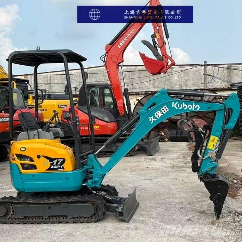 Kubota U 17 Mini bagri <7t