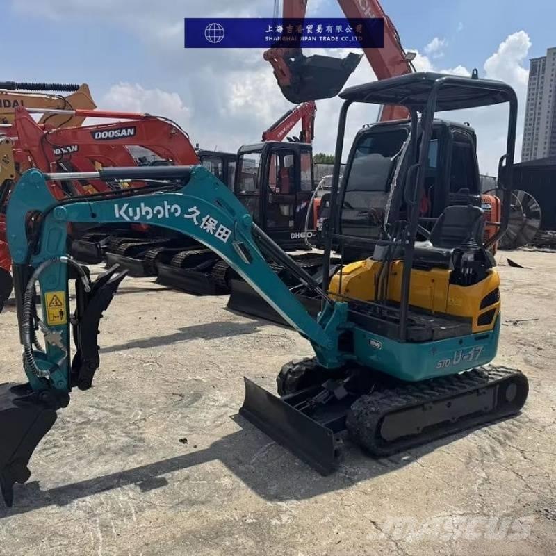 Kubota U 17 Mini bagri <7t