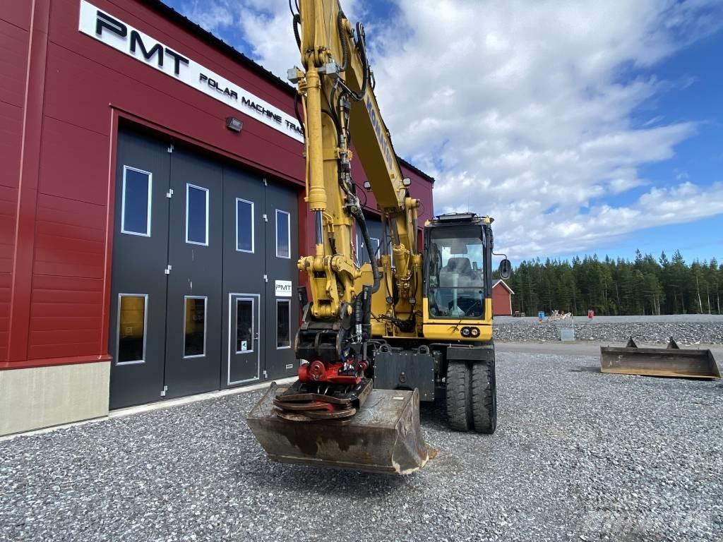 Komatsu PW 148-10 Bagri na kolesih