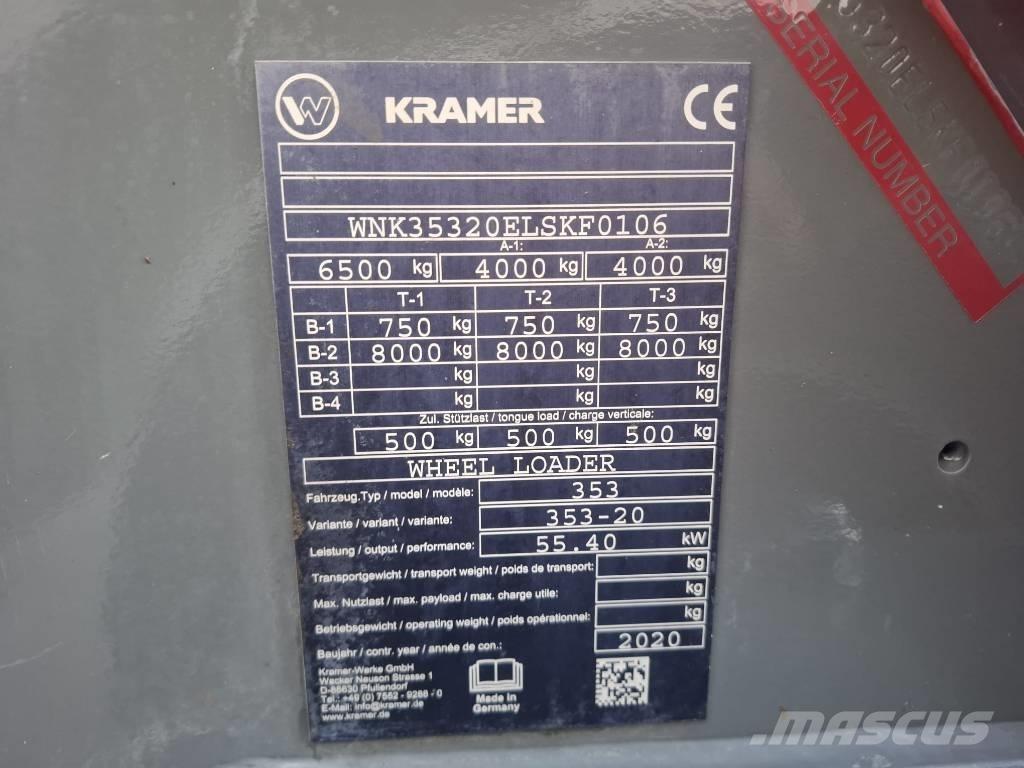 Kramer 5075 Kolesni nakladalci