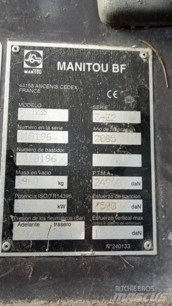 Manitou MT 1235 Teleskopski viličarji