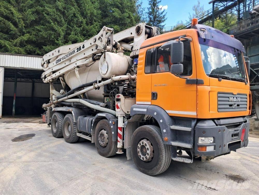 MAN TGA 41.480 Avtomešalci za beton