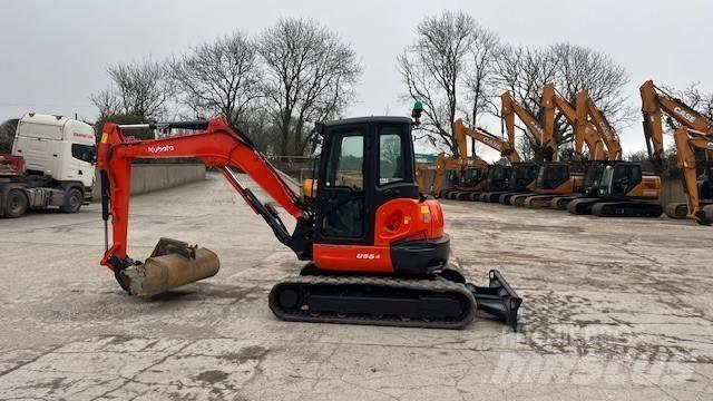Kubota U 55-4 Mini bagri <7t