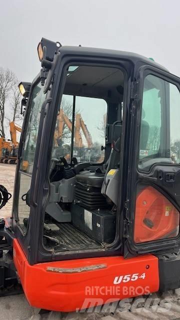 Kubota U 55-4 Mini bagri <7t