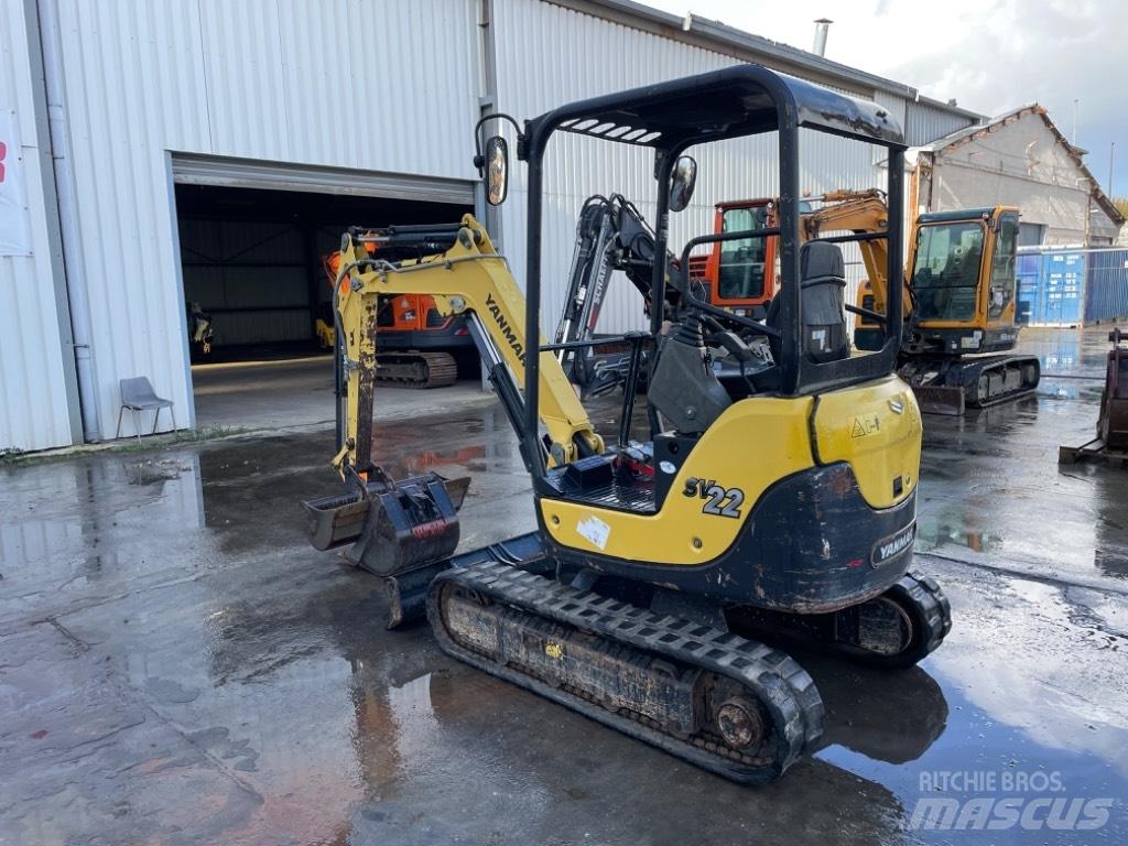 Yanmar SV22 (17850) Mini bagri <7t