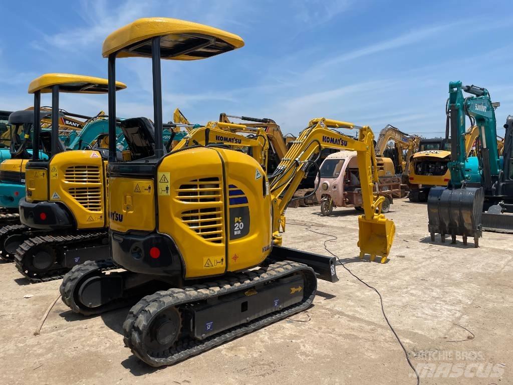 Komatsu PC 20 MR Mini bagri <7t