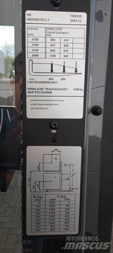 Toyota SWE120L Ročni električni viličar