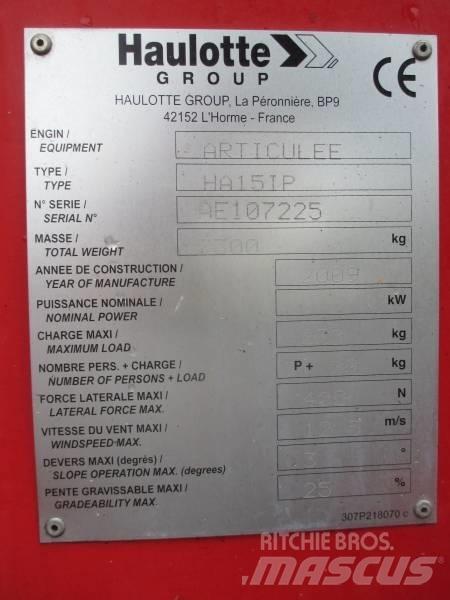 Haulotte HA 15 IP Zglobne dvižne ploščadi