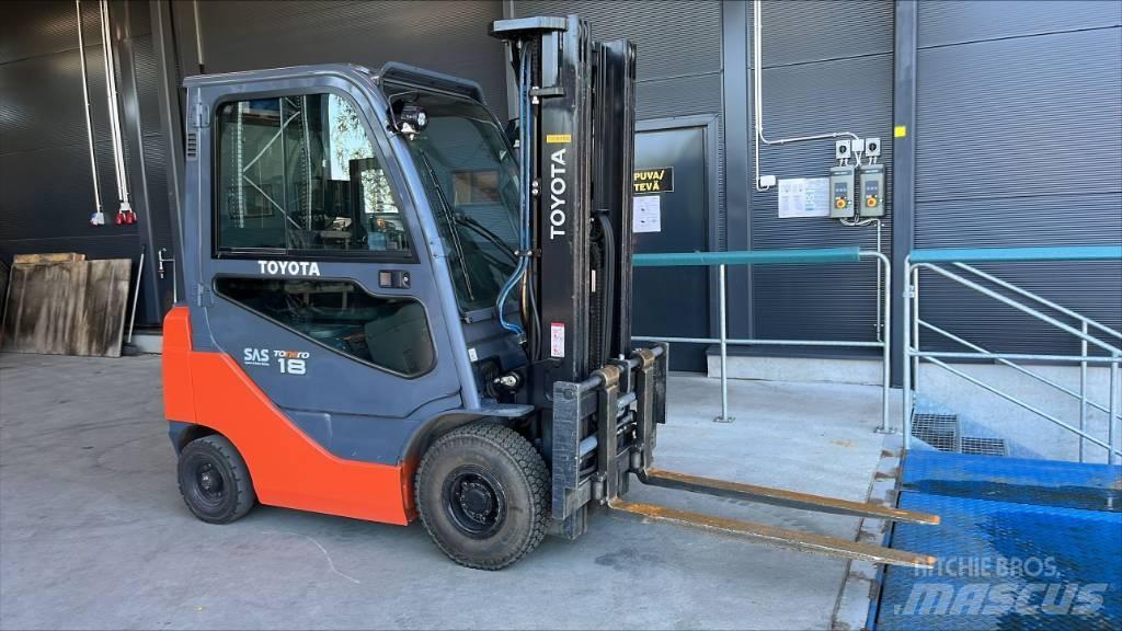 Toyota 02-8 FDF 18 Dizelski viličarji