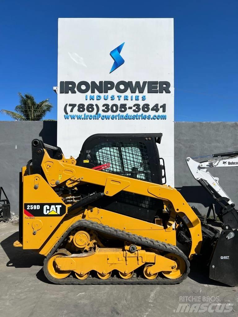 CAT 259 D Skid steer mini nakladalci
