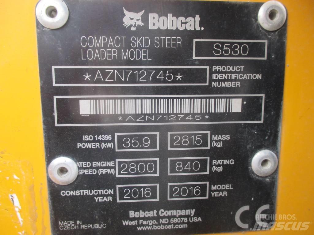 Bobcat S 530 Skid steer mini nakladalci