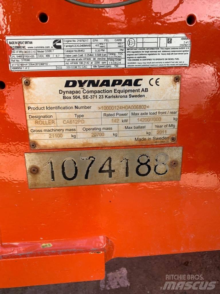 Dynapac CA 612 Valjarji