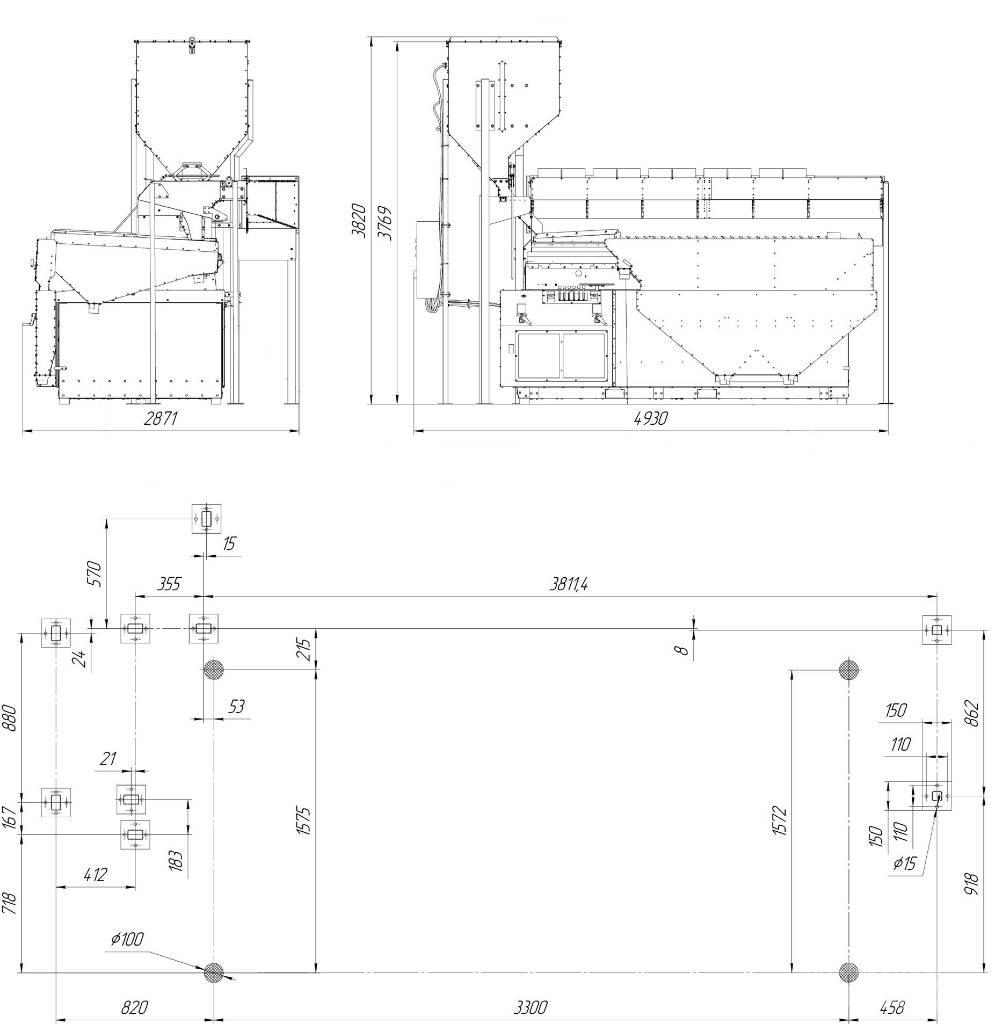  4 GRAIN MVS-10 Sortirna oprema