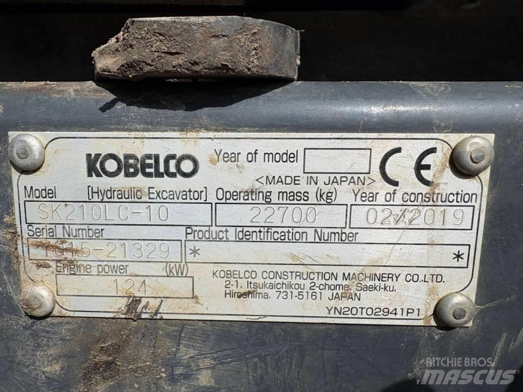 Kobelco SK 210 LC-10 Bagri goseničarji