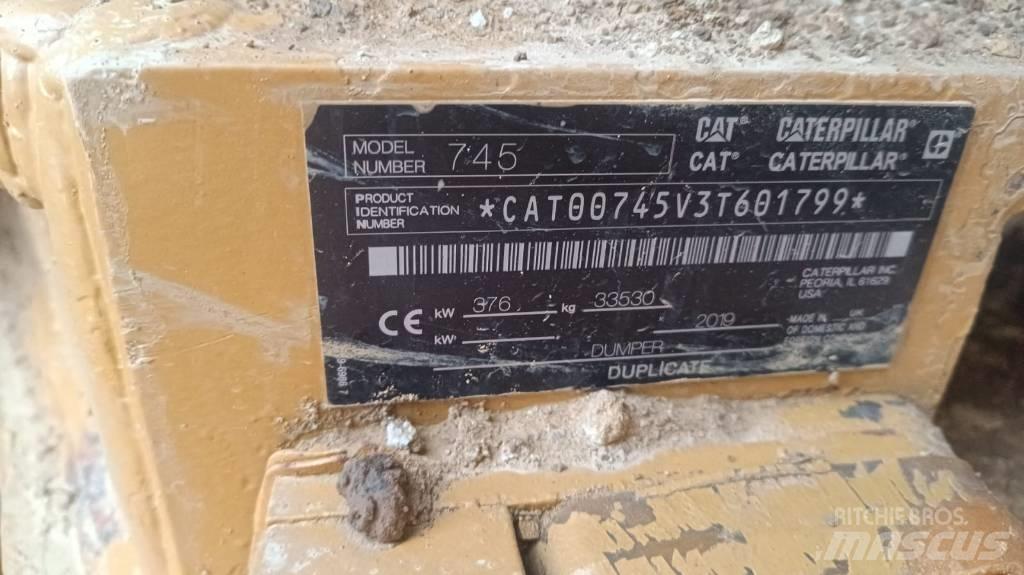 CAT 745 Zglobni demperji