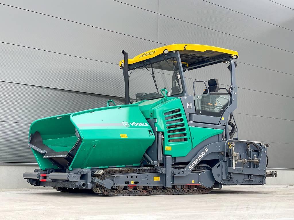 Vögele SUPER 1800-3I Asfaltni finišerji