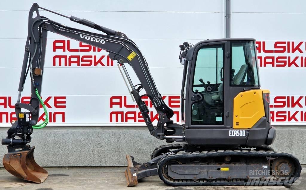 Volvo ECR 50 D Mini bagri <7t