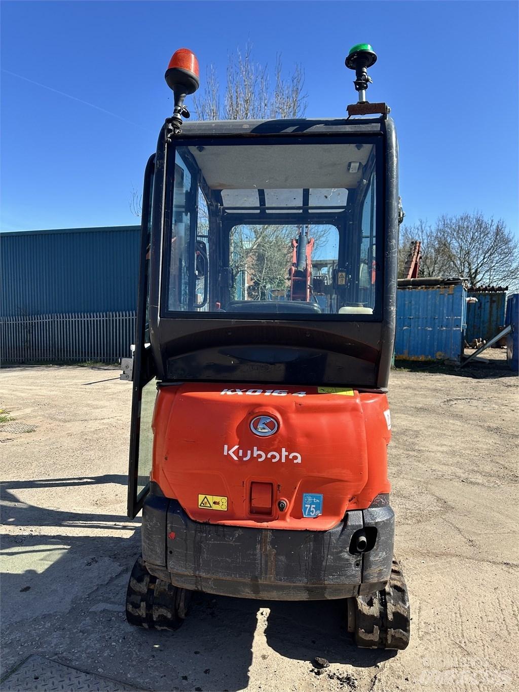 Kubota KX 016-4 Mini bagri <7t