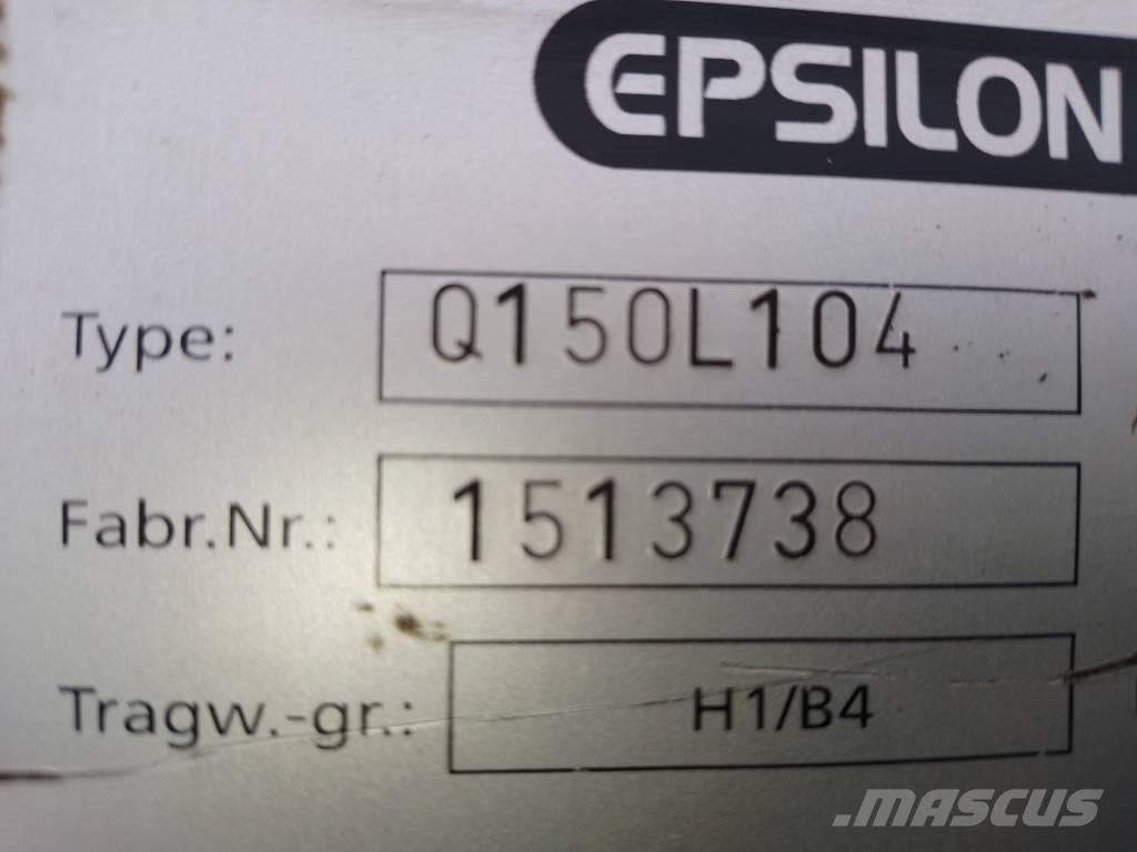 Epsilon Q 150 L104 Žerjavi za hlode