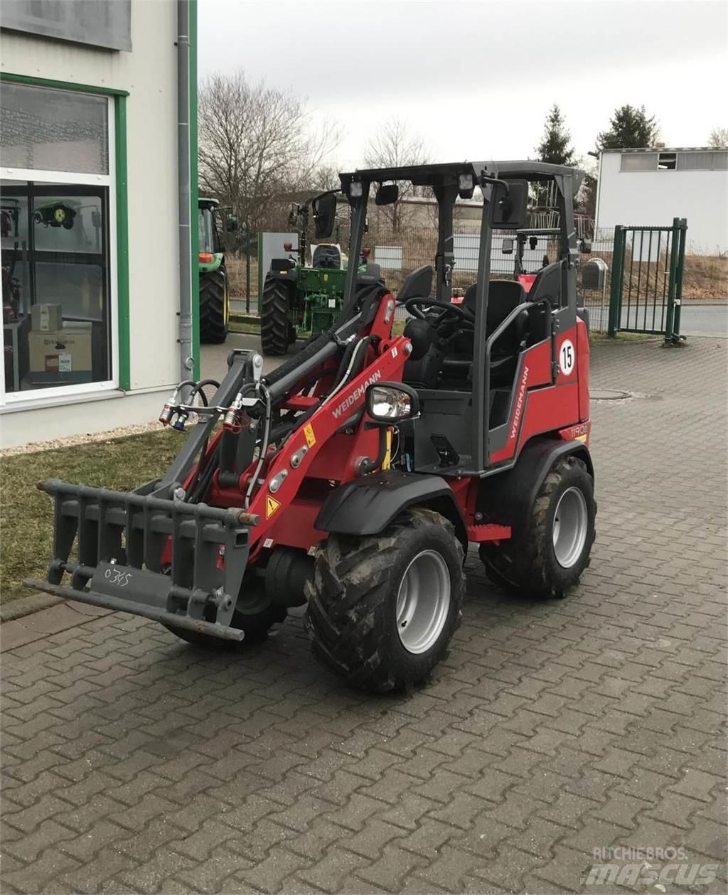 Weidemann 1190e Kolesni nakladalci
