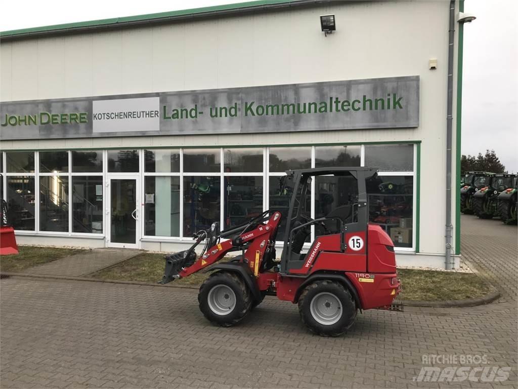 Weidemann 1190e Kolesni nakladalci
