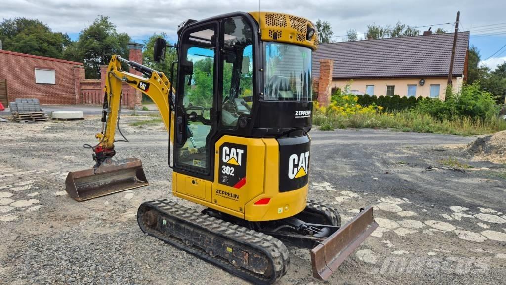 CAT 302 CR Mini bagri <7t