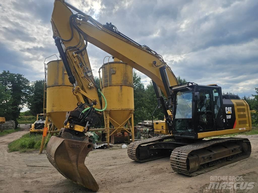 CAT 320FL Bagri goseničarji